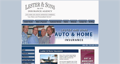 Desktop Screenshot of lesterinsurance.com